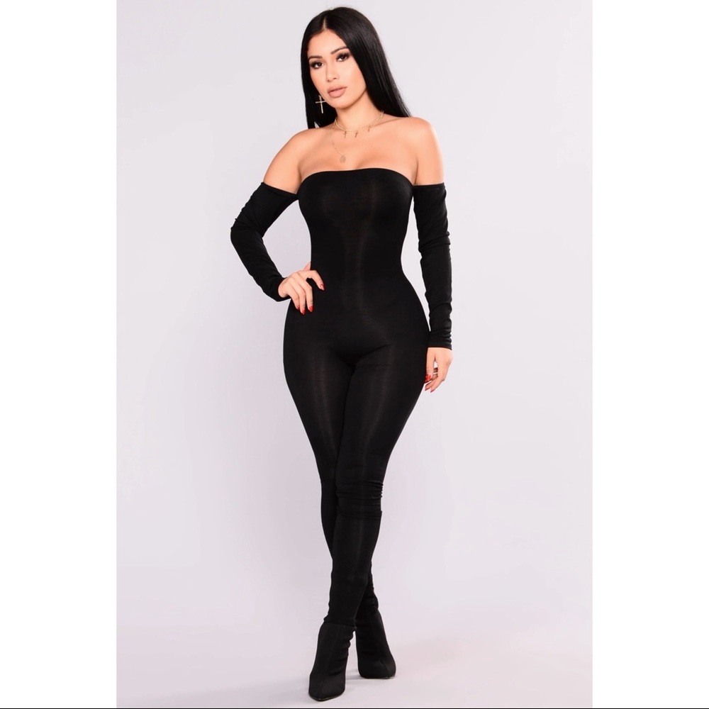 Fashion Nova Black Jumpsuit
